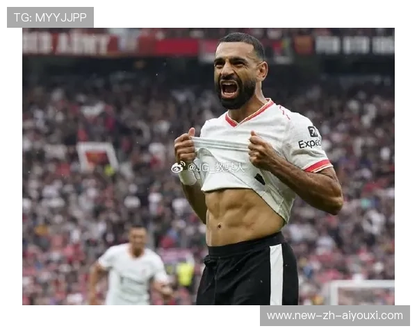 利物浦攻到禁区右侧，萨拉赫反脚兜射进死角